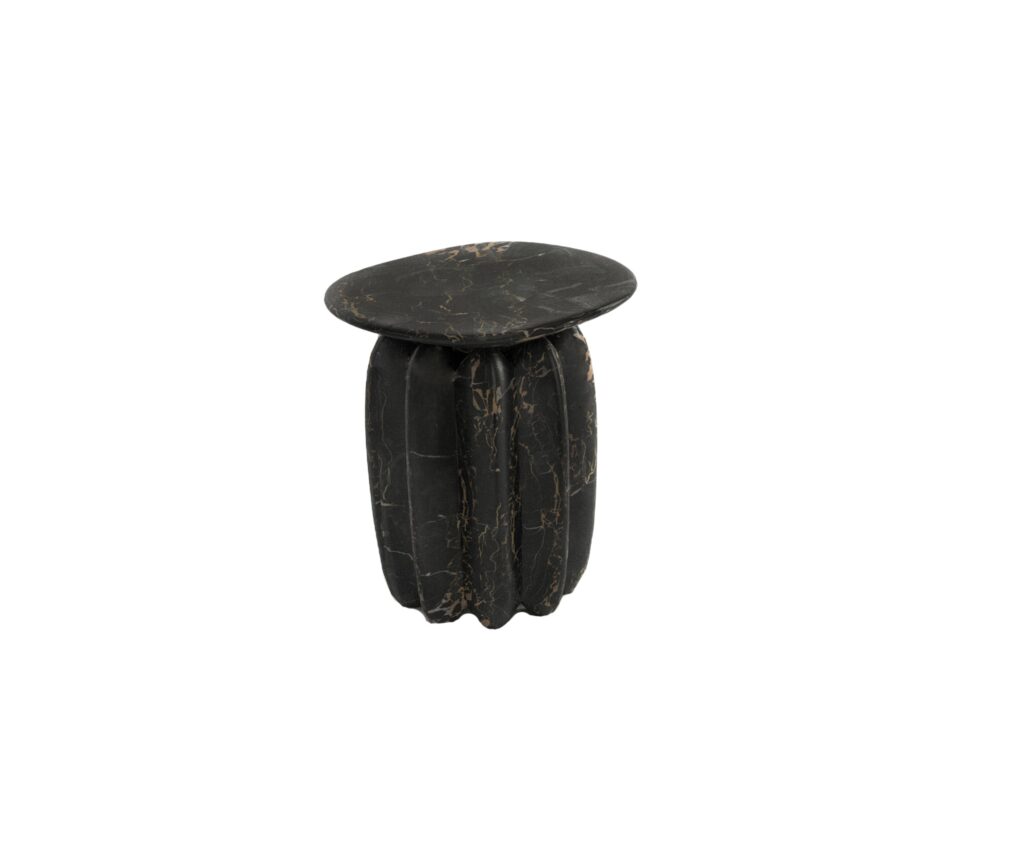 High Bolero Marble Accent Table by Alter Ego Studio 1