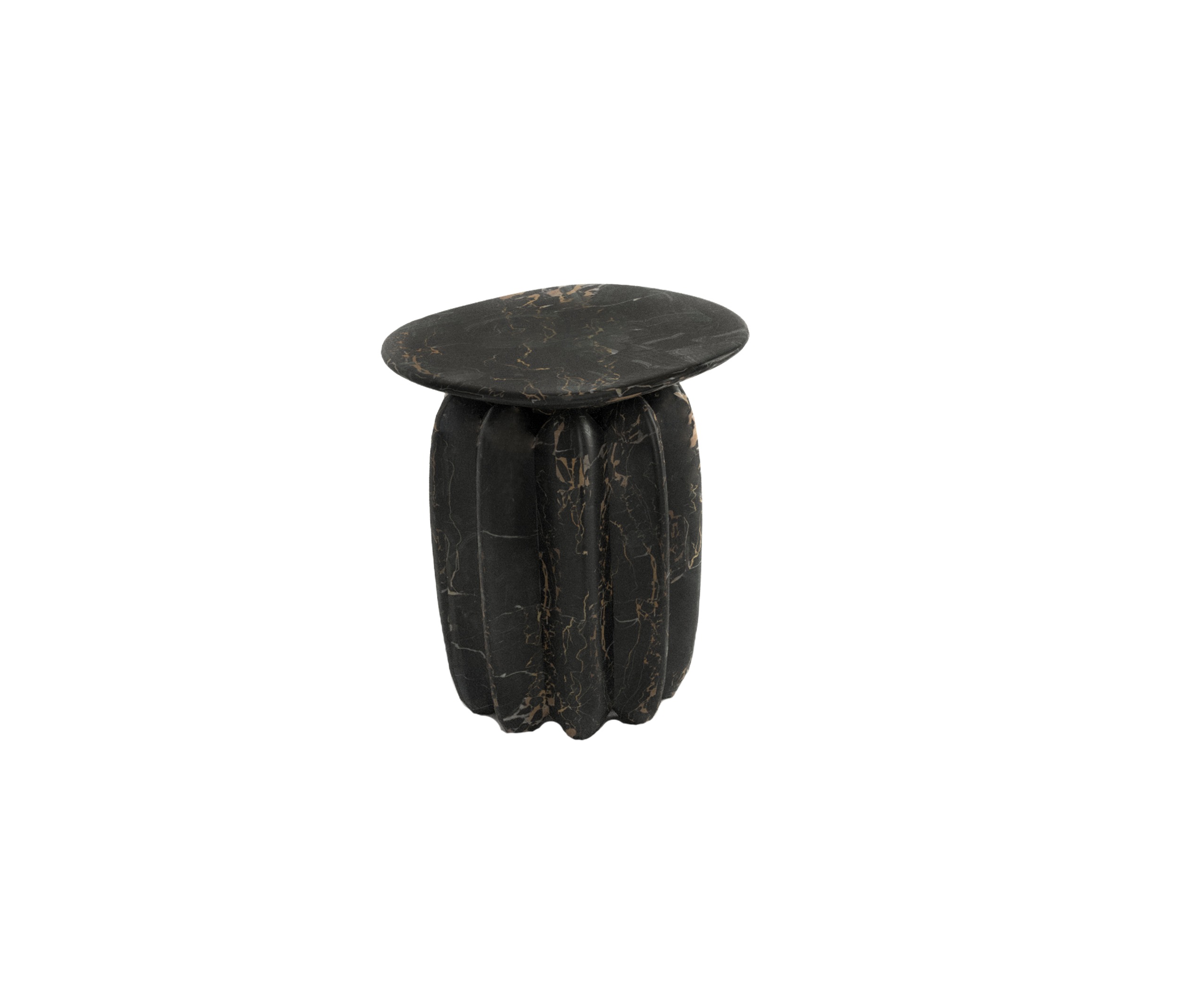 High Bolero Marble Accent Table by Alter Ego Studio 1