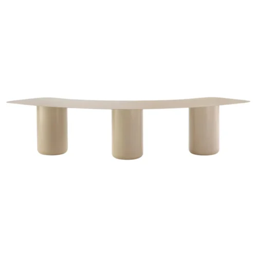 Large Paperbark Curved Bench by Coco Flip 1