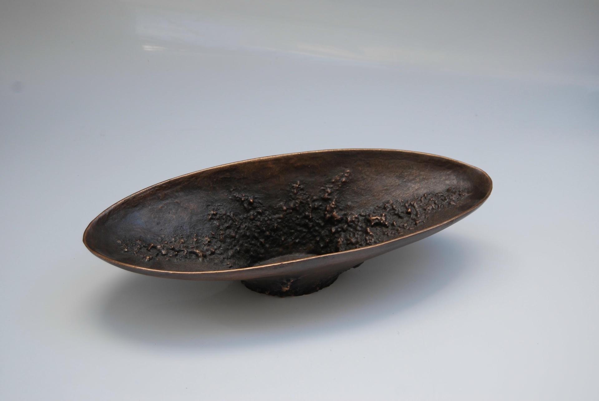 Long Bowl in Dark Bronze by Fakasaka Design 2