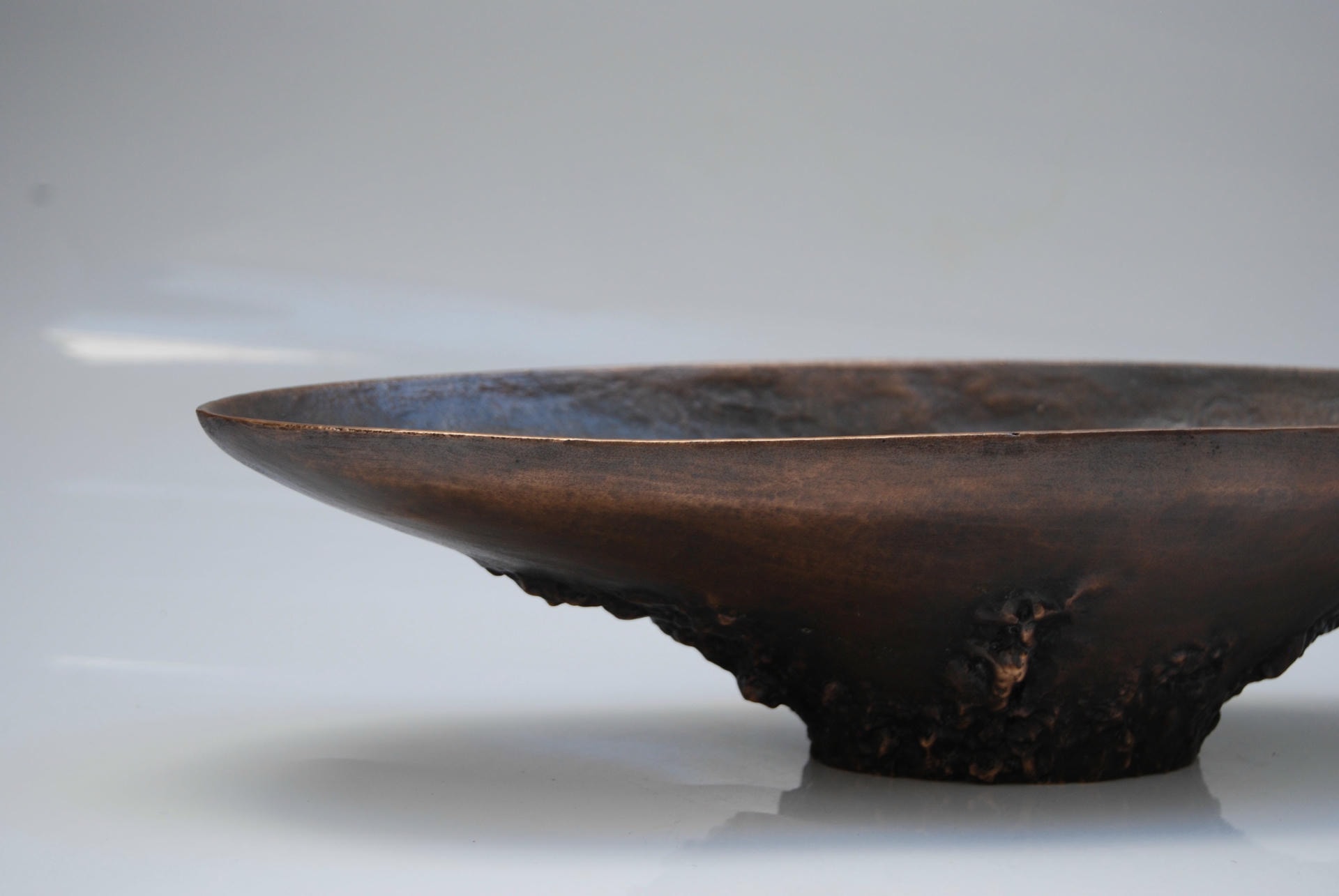 Long Bowl in Dark Bronze by Fakasaka Design 3