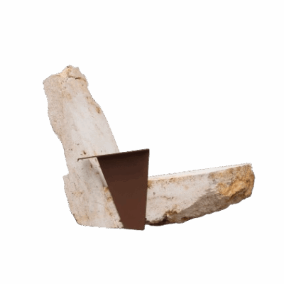 Meulière Stone Lounge Chair by Frédéric Saulou