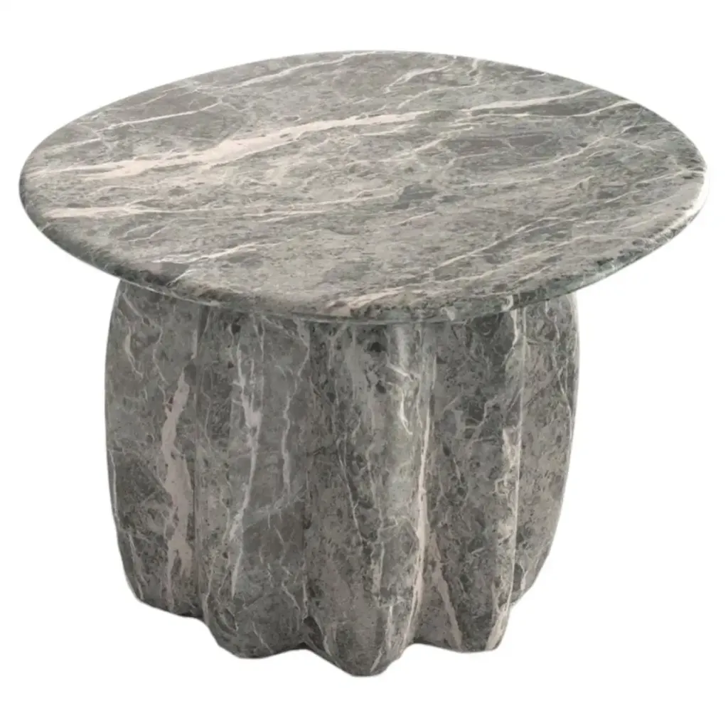 Low Bolero Marble Accent Table by Alter Ego Studio 1