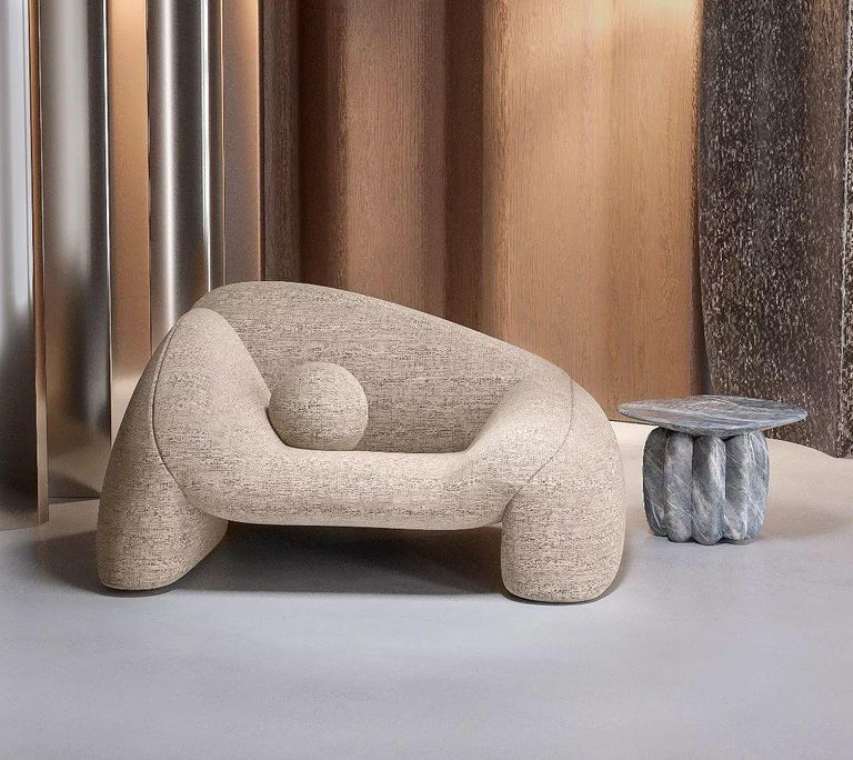 Low Bolero Marble Accent Table by Alter Ego Studio 4