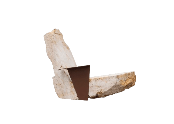 Meulire Stone Lounge Chair by Frdric Saulou 1