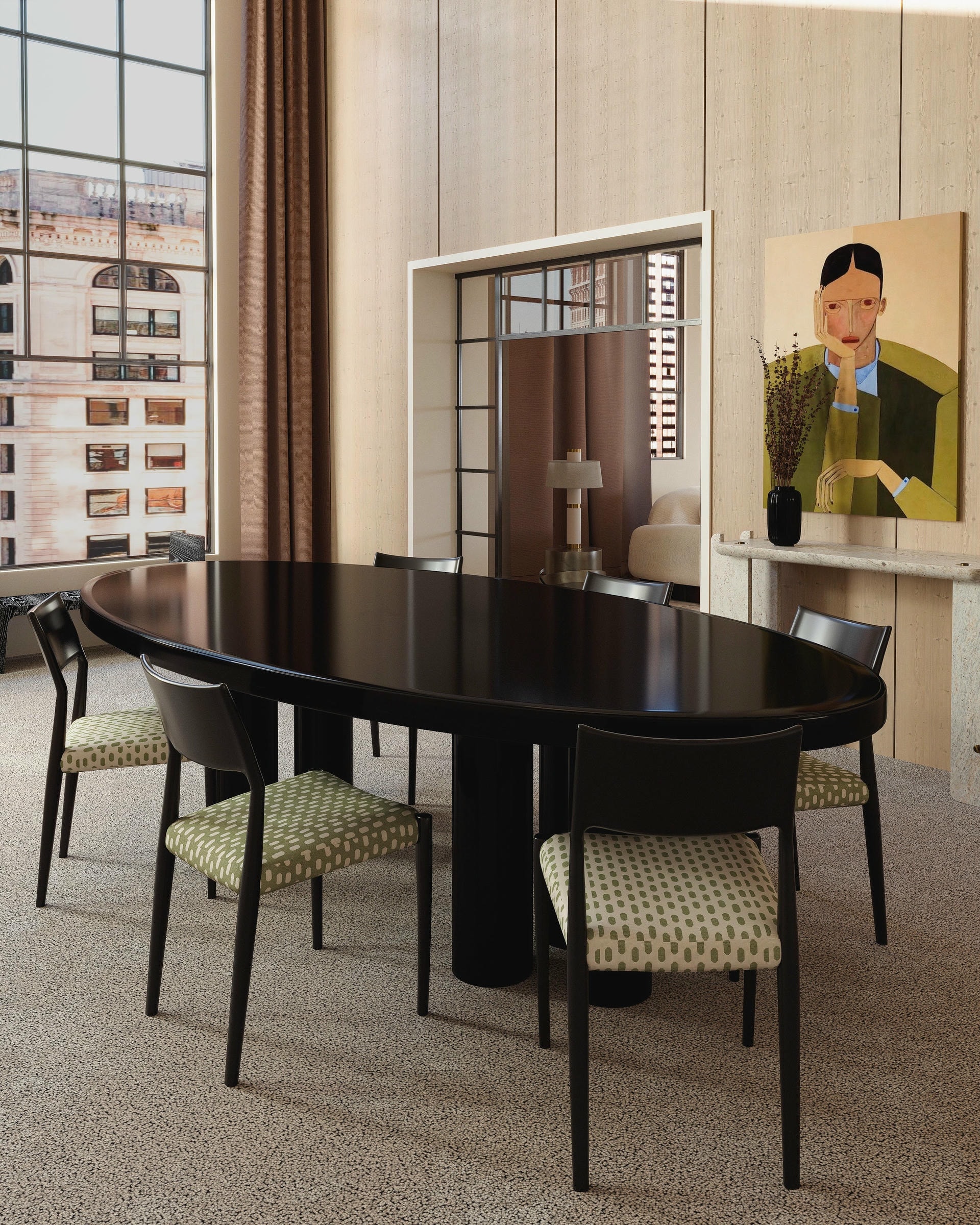 Ray Oval Dining Table by DUISTT 5