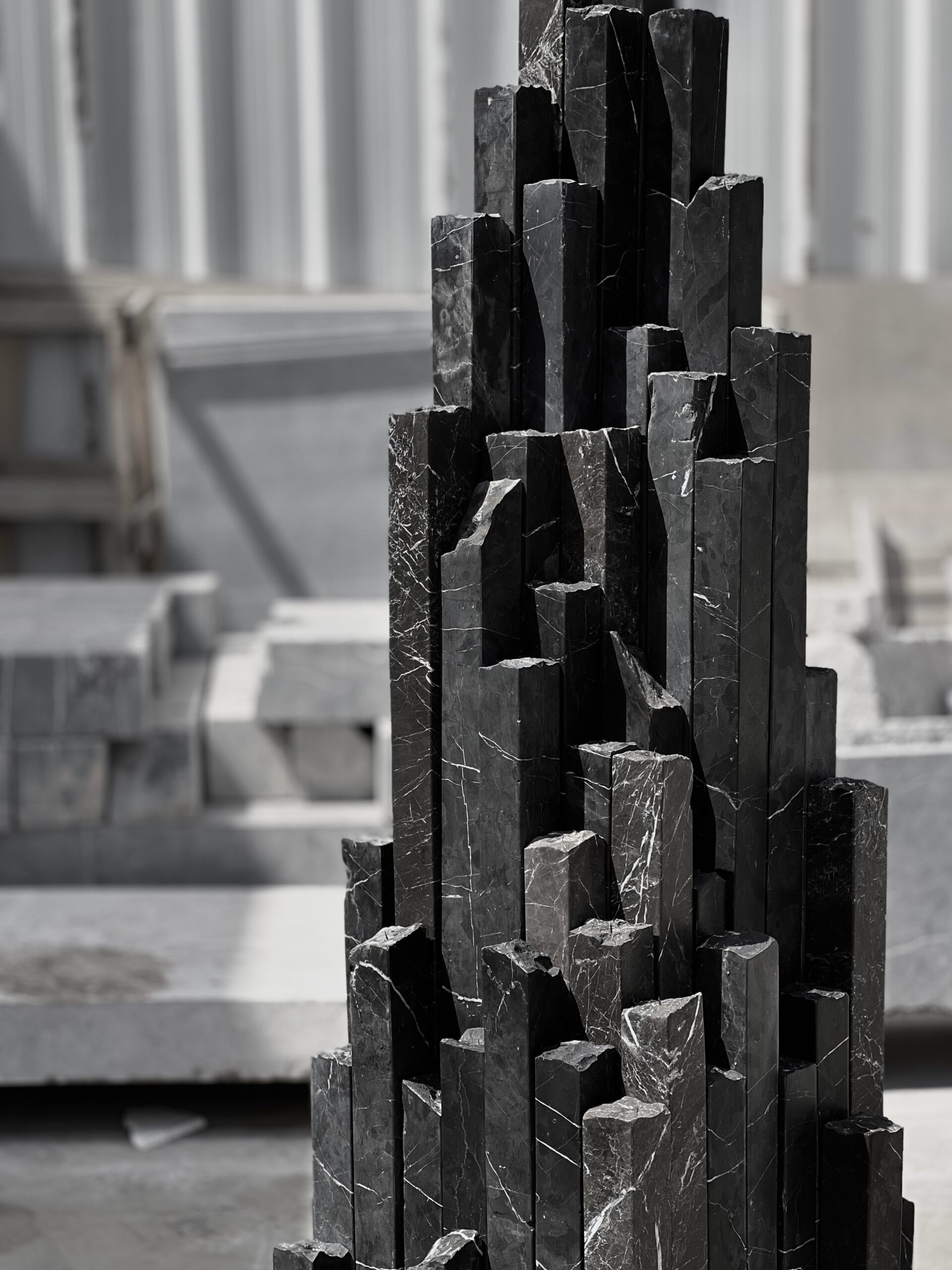 Rito Rock Installation Sculpture by Andres Monnier 10