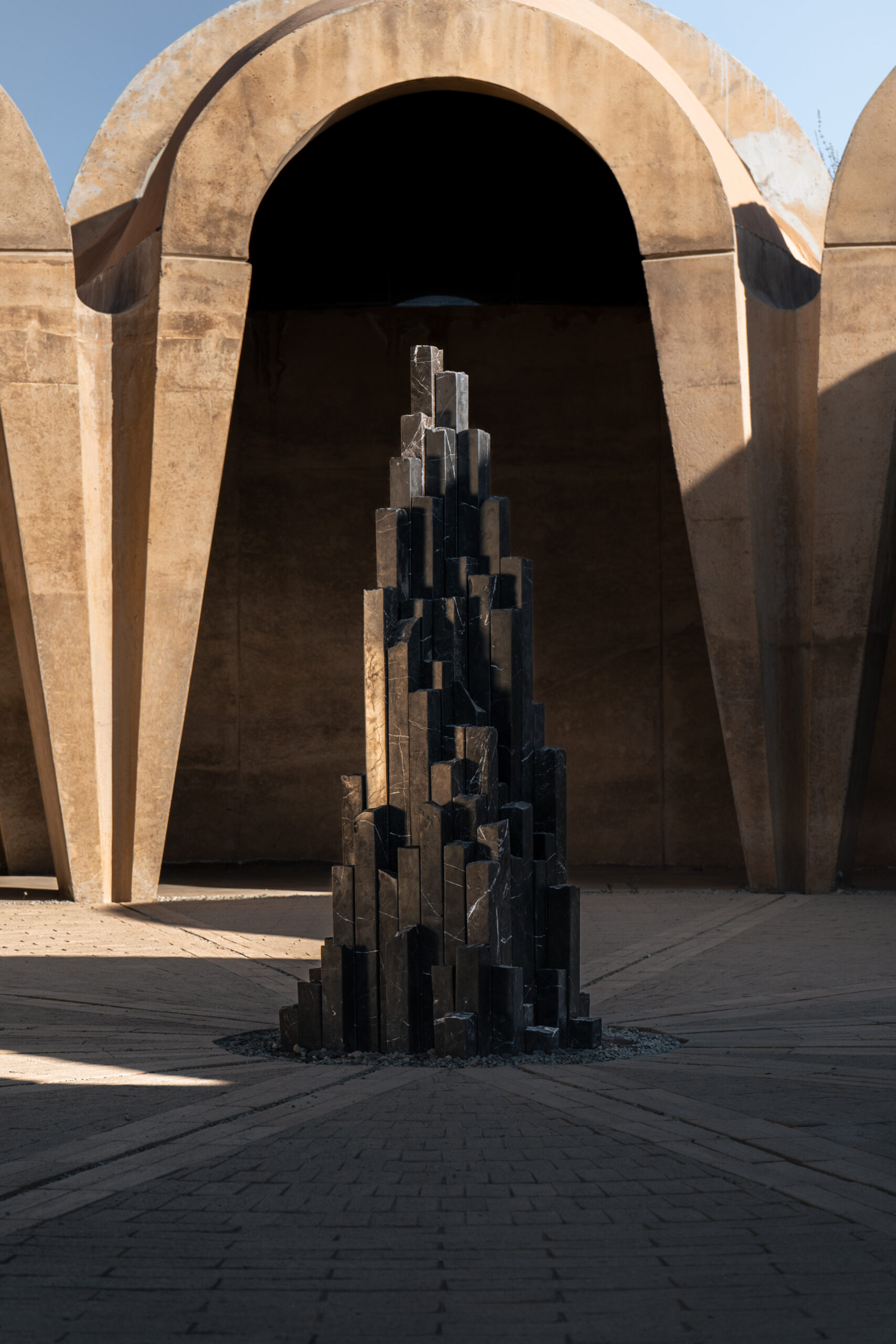 Rito Rock Installation Sculpture by Andres Monnier 2