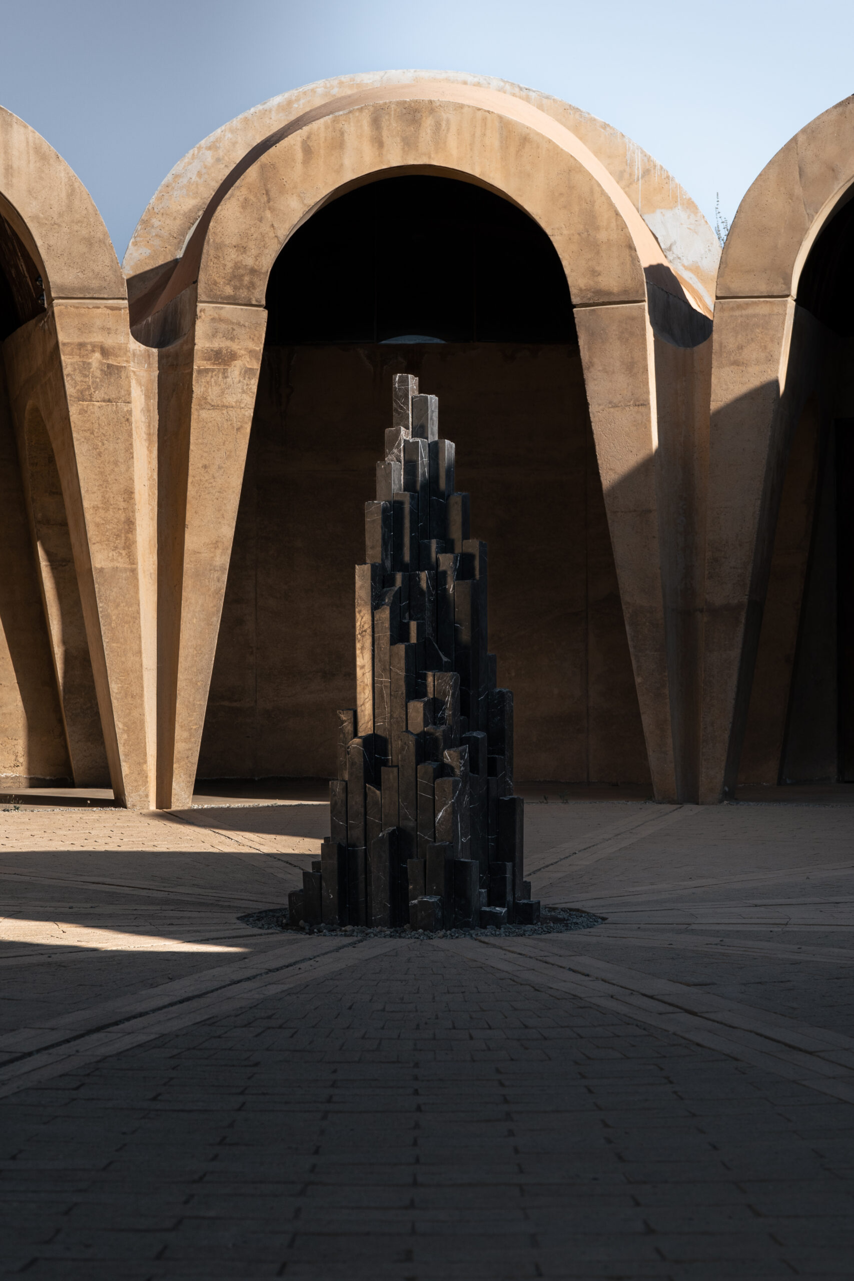 Rito Rock Installation Sculpture by Andres Monnier 3