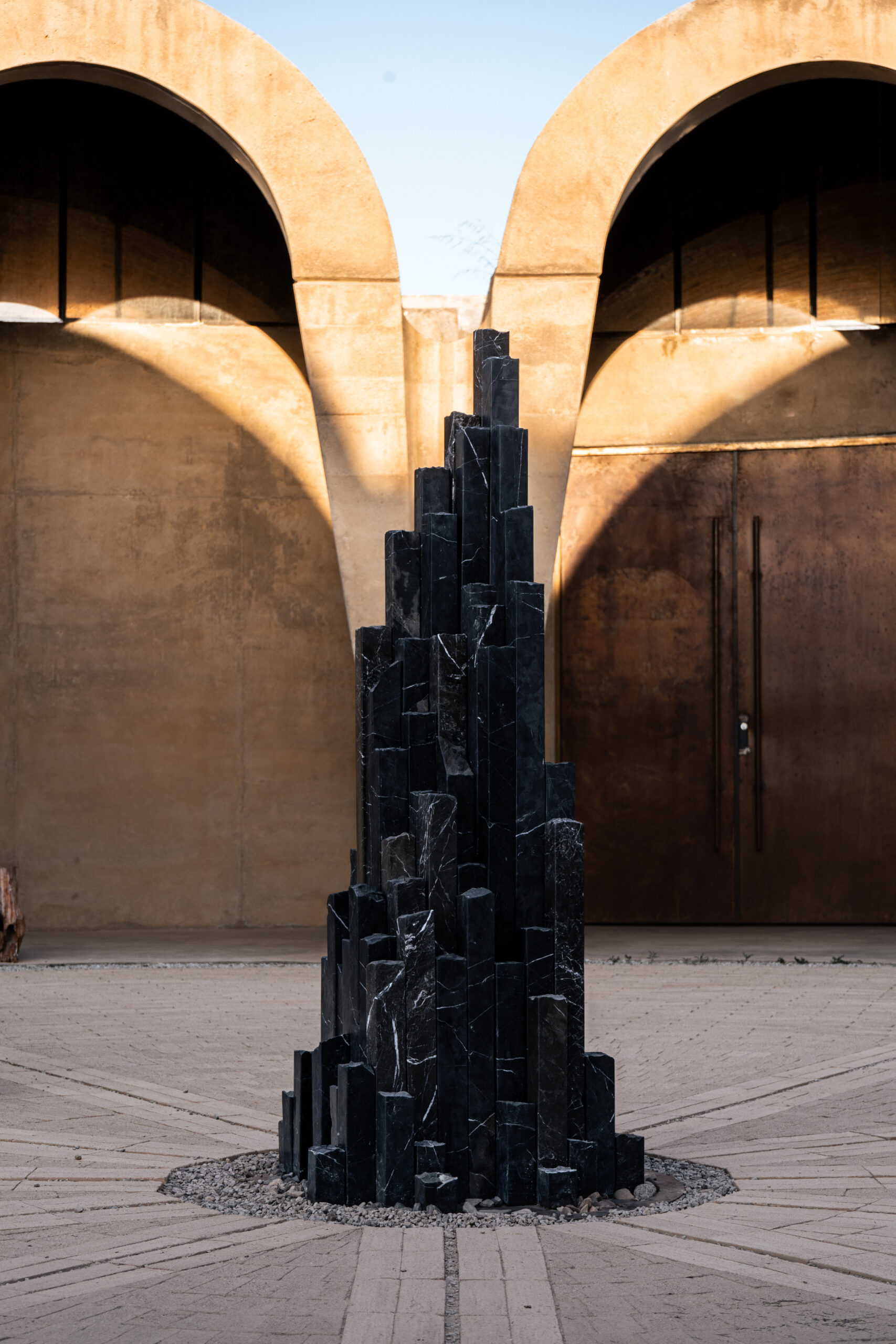 Rito Rock Installation Sculpture by Andres Monnier 7