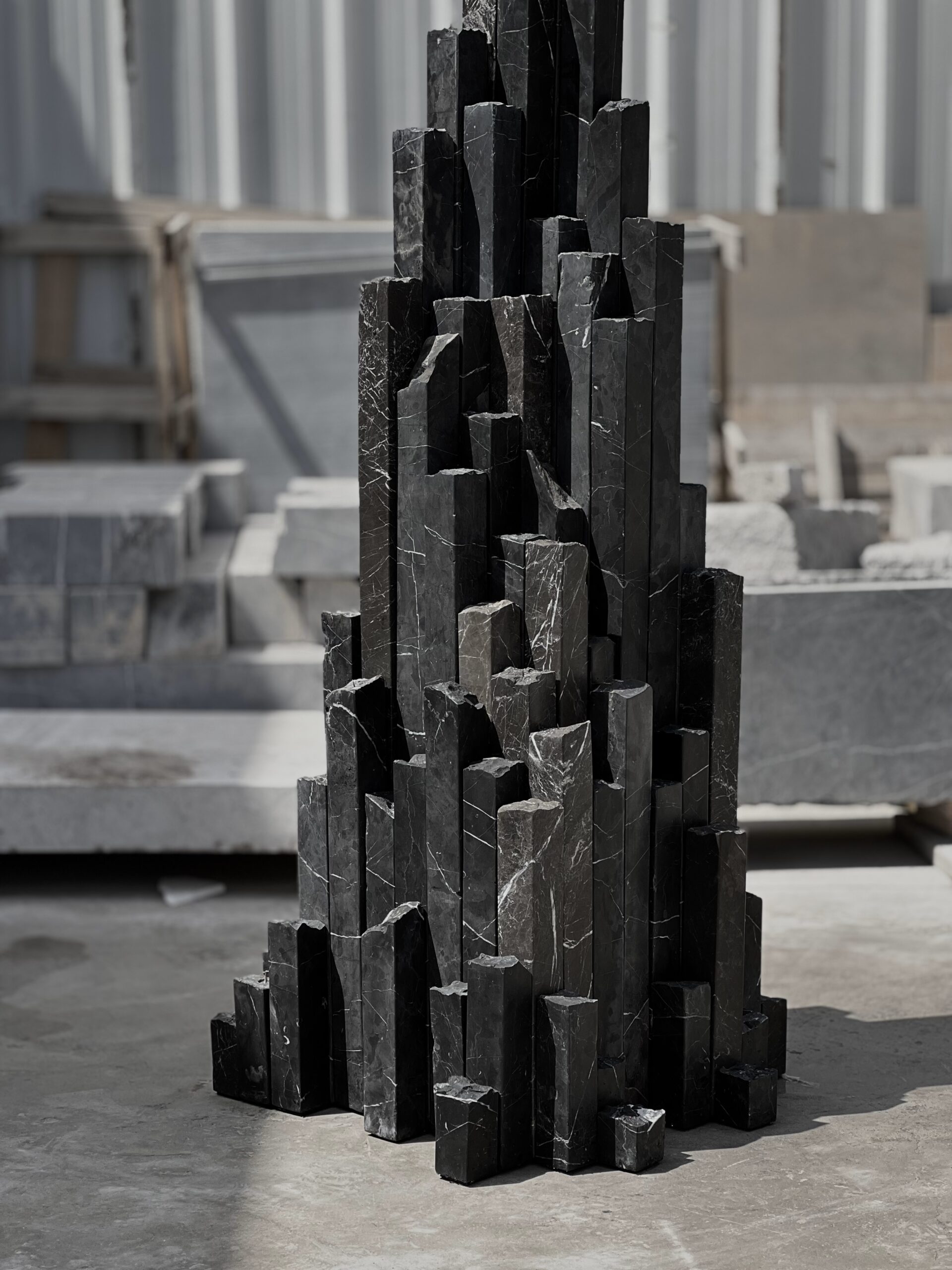 Rito Rock Installation Sculpture by Andres Monnier 9