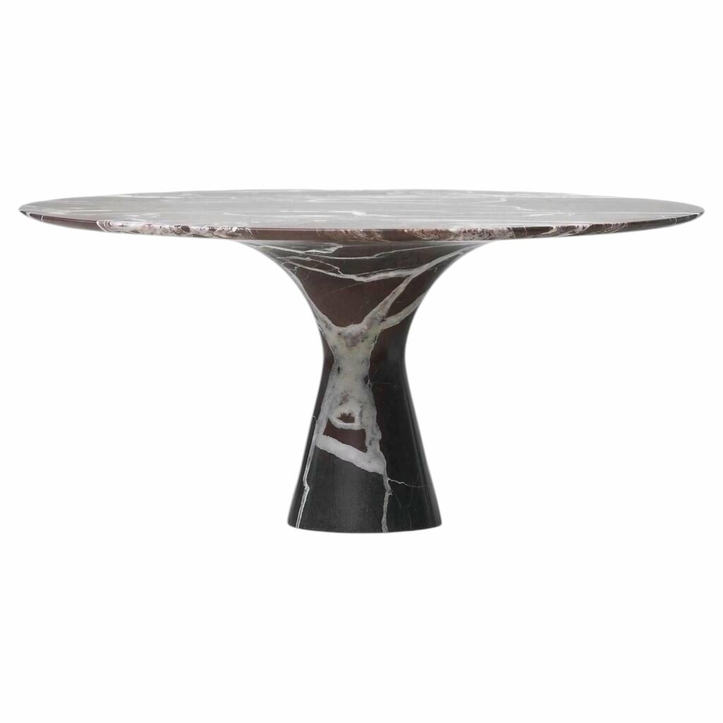 Rosso Lepanto Refined Contemporary Marble Serving Plate 1