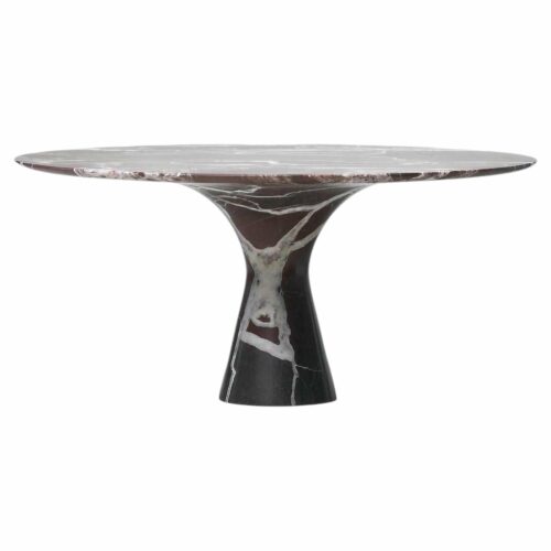 Rosso Lepanto Refined Contemporary Marble Serving Plate 1