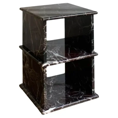 Rosso Levanto The Side Table by ALMARMO