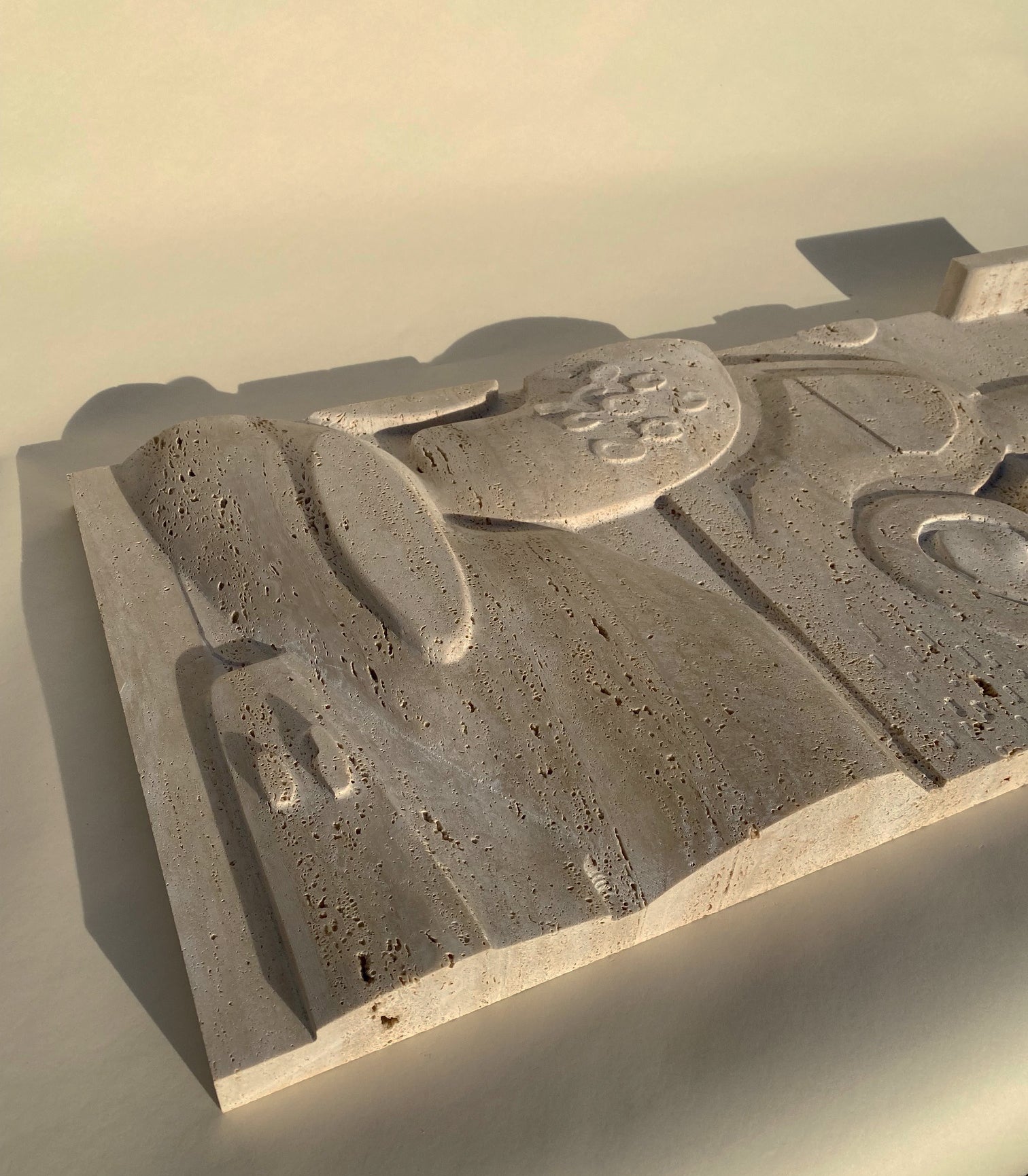 ST Tropez Mural by Olivia Cognet Ceramic Wall Sculpture Post Modern 4