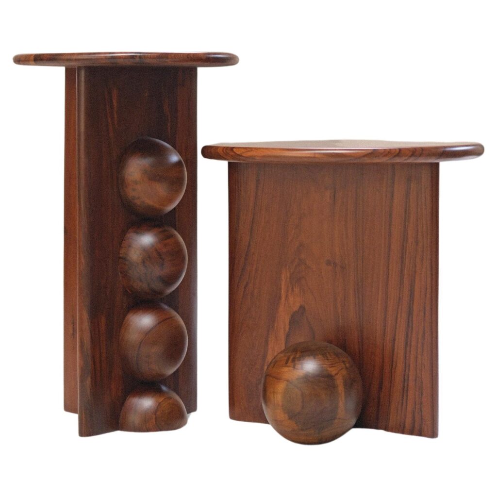 Set of 2 Nemo Dory Side Table by Studio Indigene 1