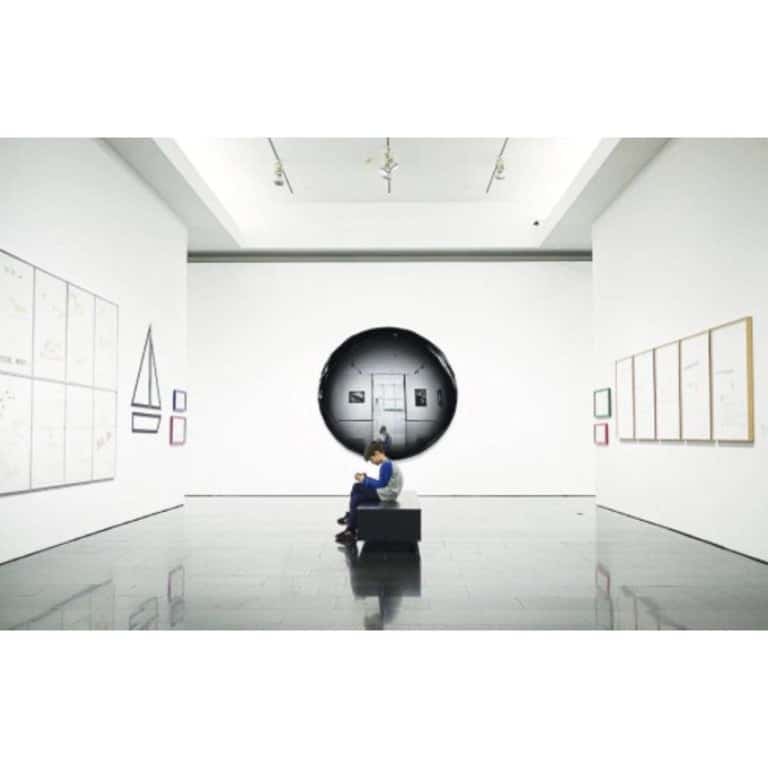 Stainless Steel Oko 95 Sculptural Wall Mirror by Zieta 2
