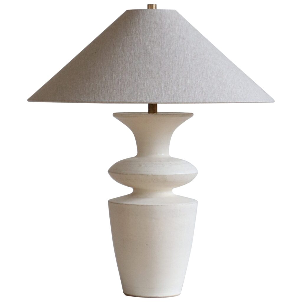 Stone Rhodes Table Lamp by Danny Kaplan Studio 1