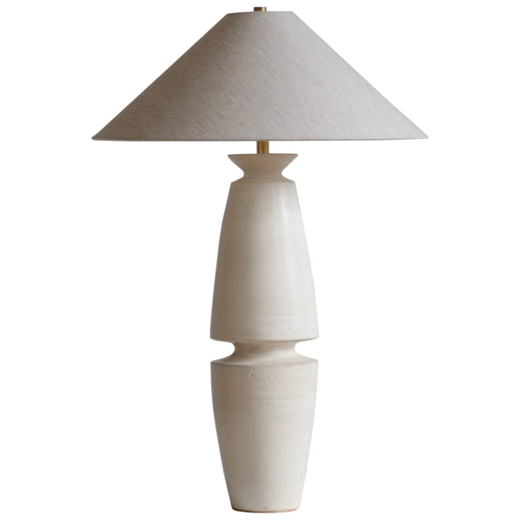 Stone Serena Table Lamp by Danny Kaplan Studio 1