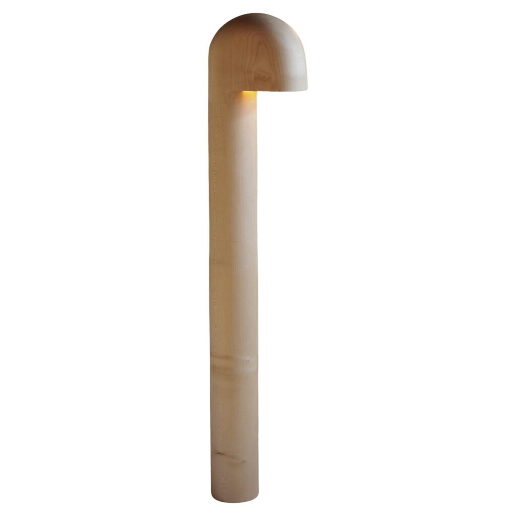Sycamore Maple Lampadaire Small Floor Lamp by Pauline Pietri 1