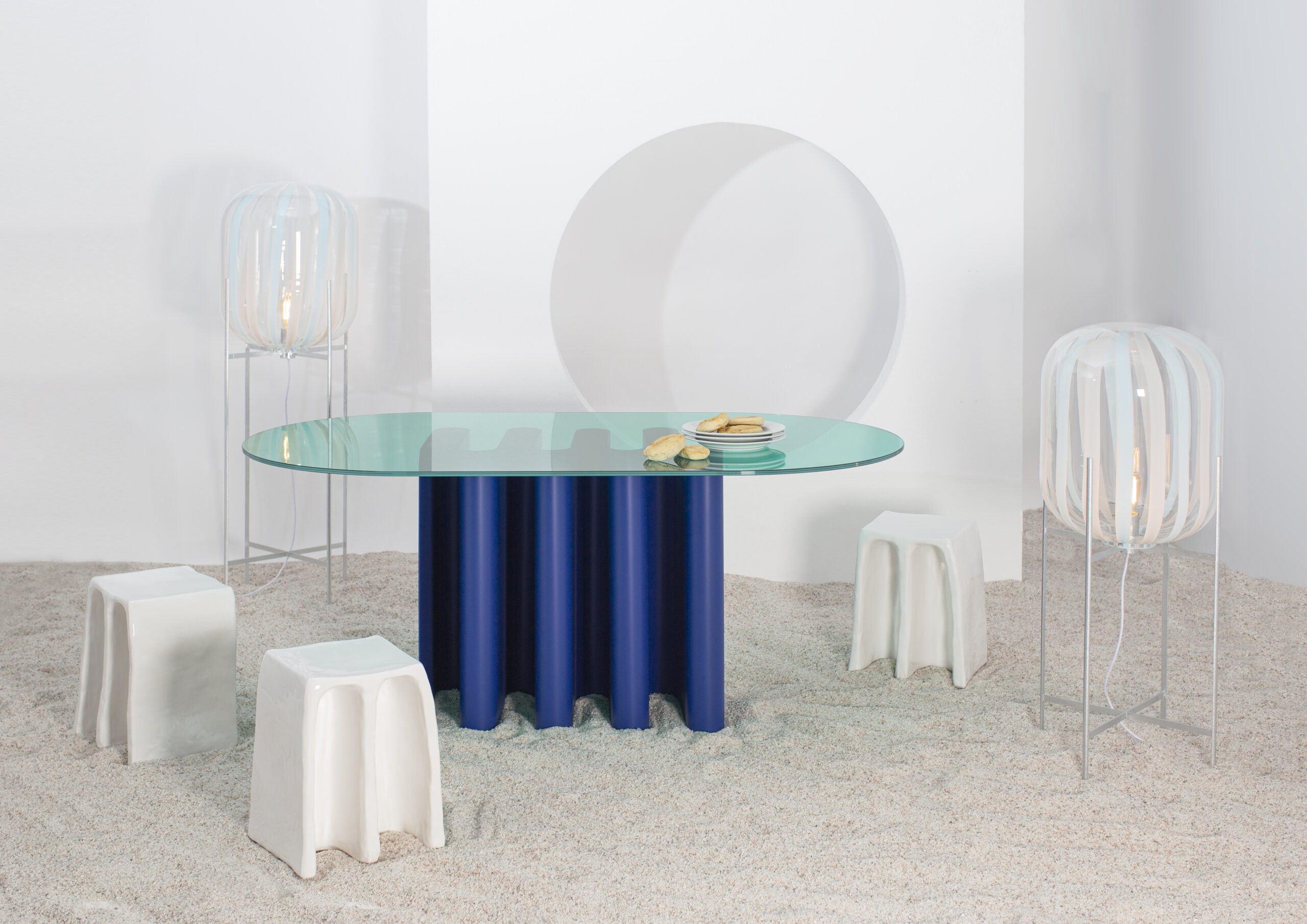 Tavolo2 Fango Green Dining Table by Pulpo 5