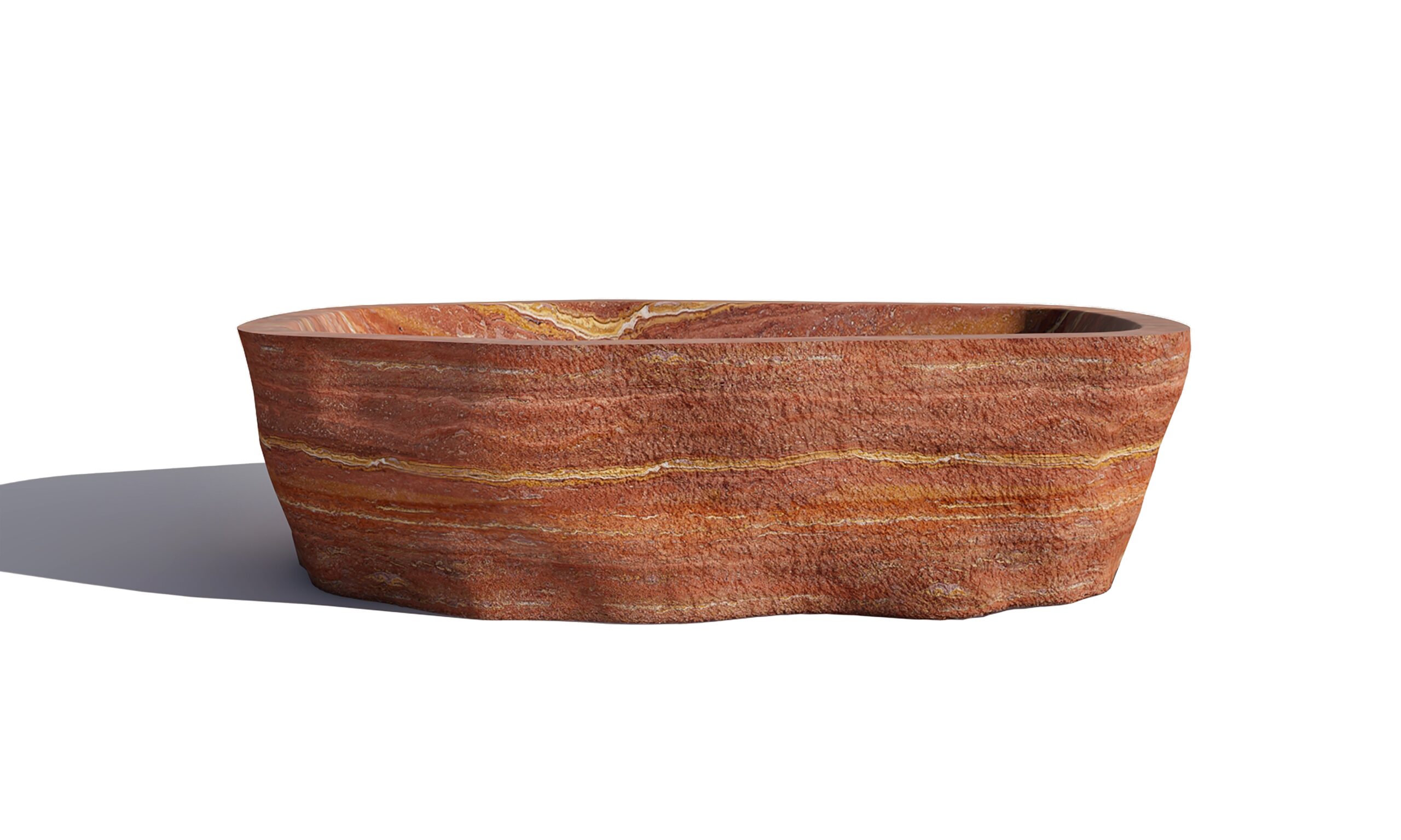 Baptiz White Marble Bath Tub by Andres Monnier 4