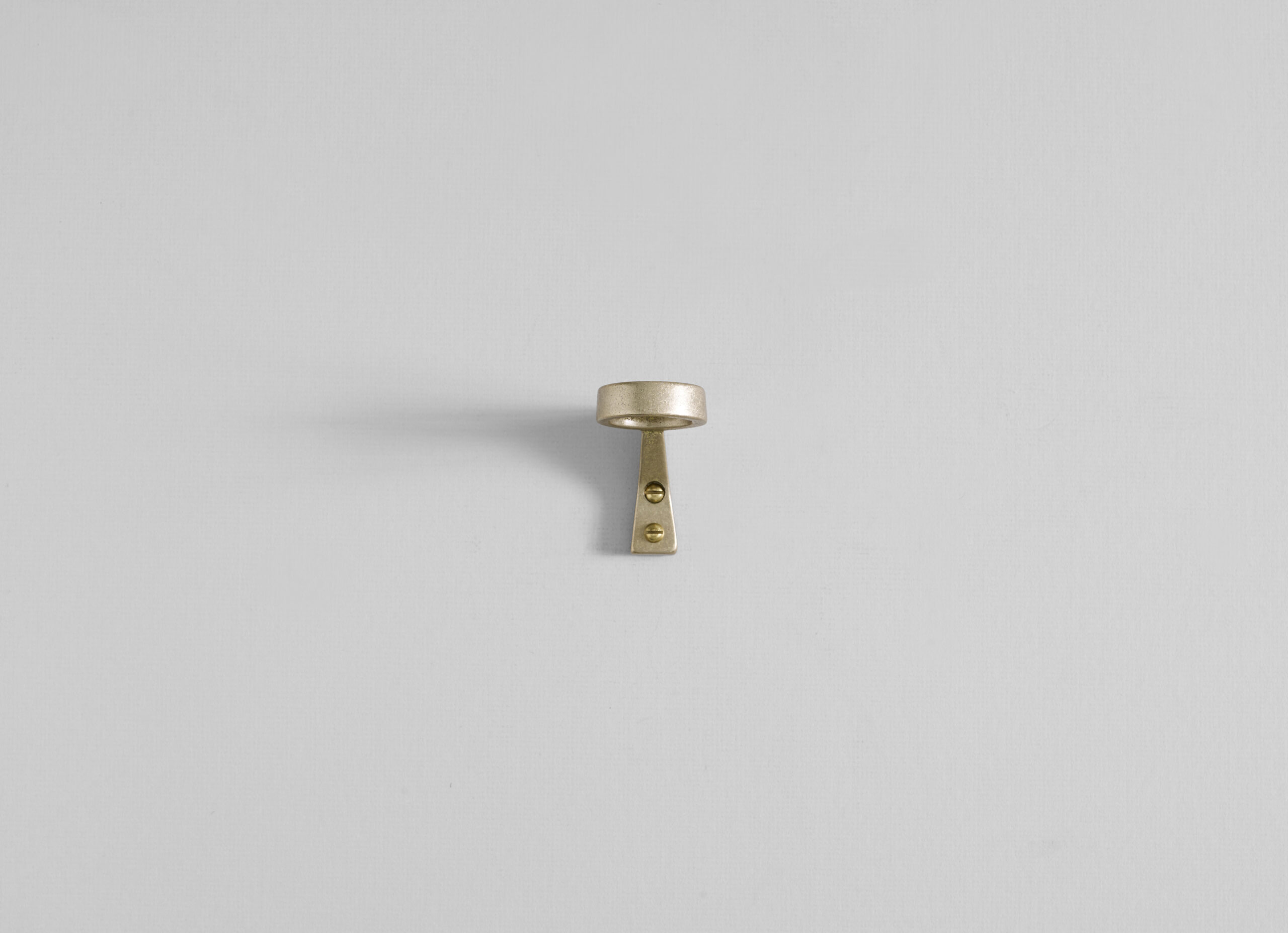 Contemporary Golden Brass Trio Bottle Bracket by Henry Wilson 4
