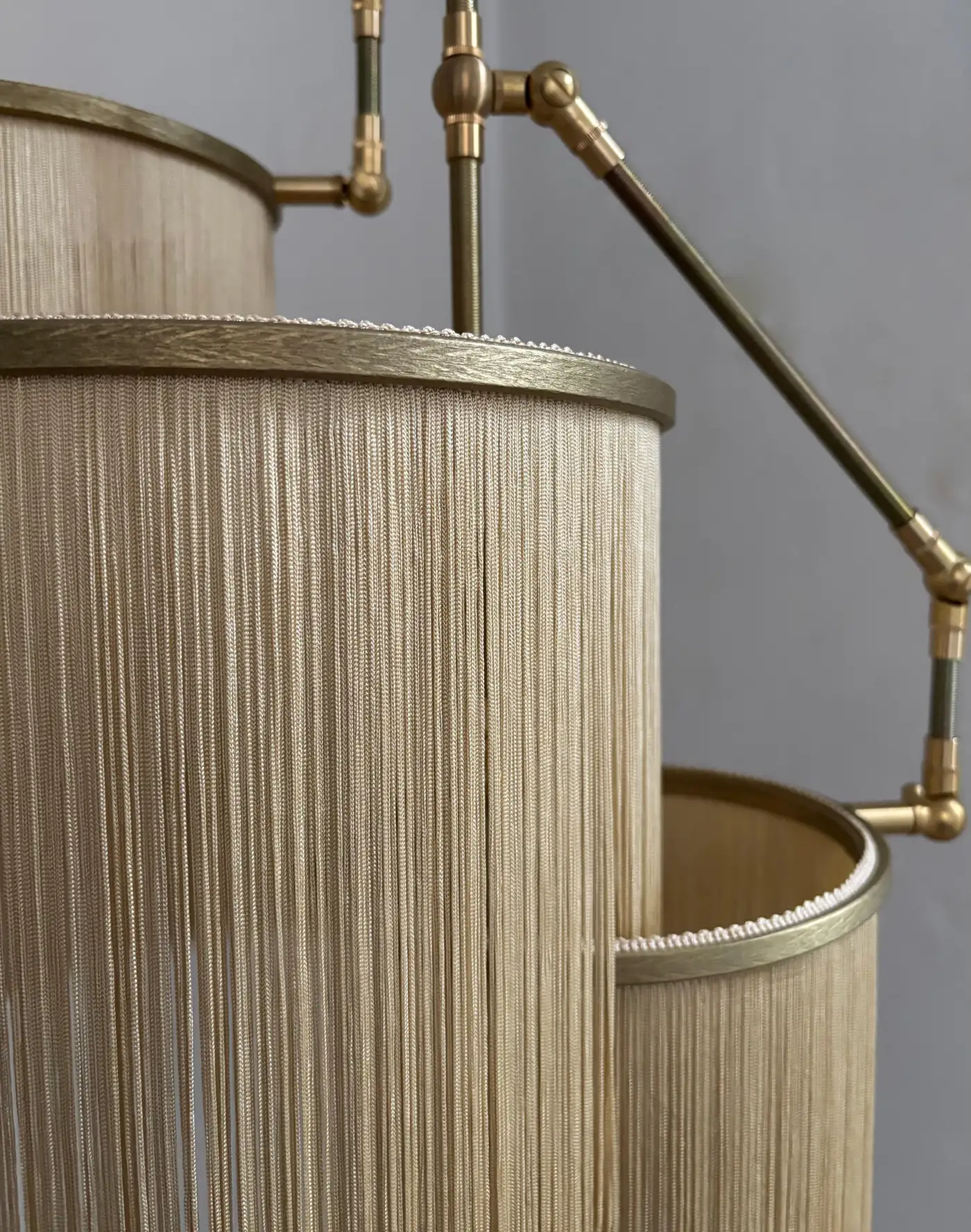 No 31 F Beige Gold Pendant Lamp Sander Bottinga 3