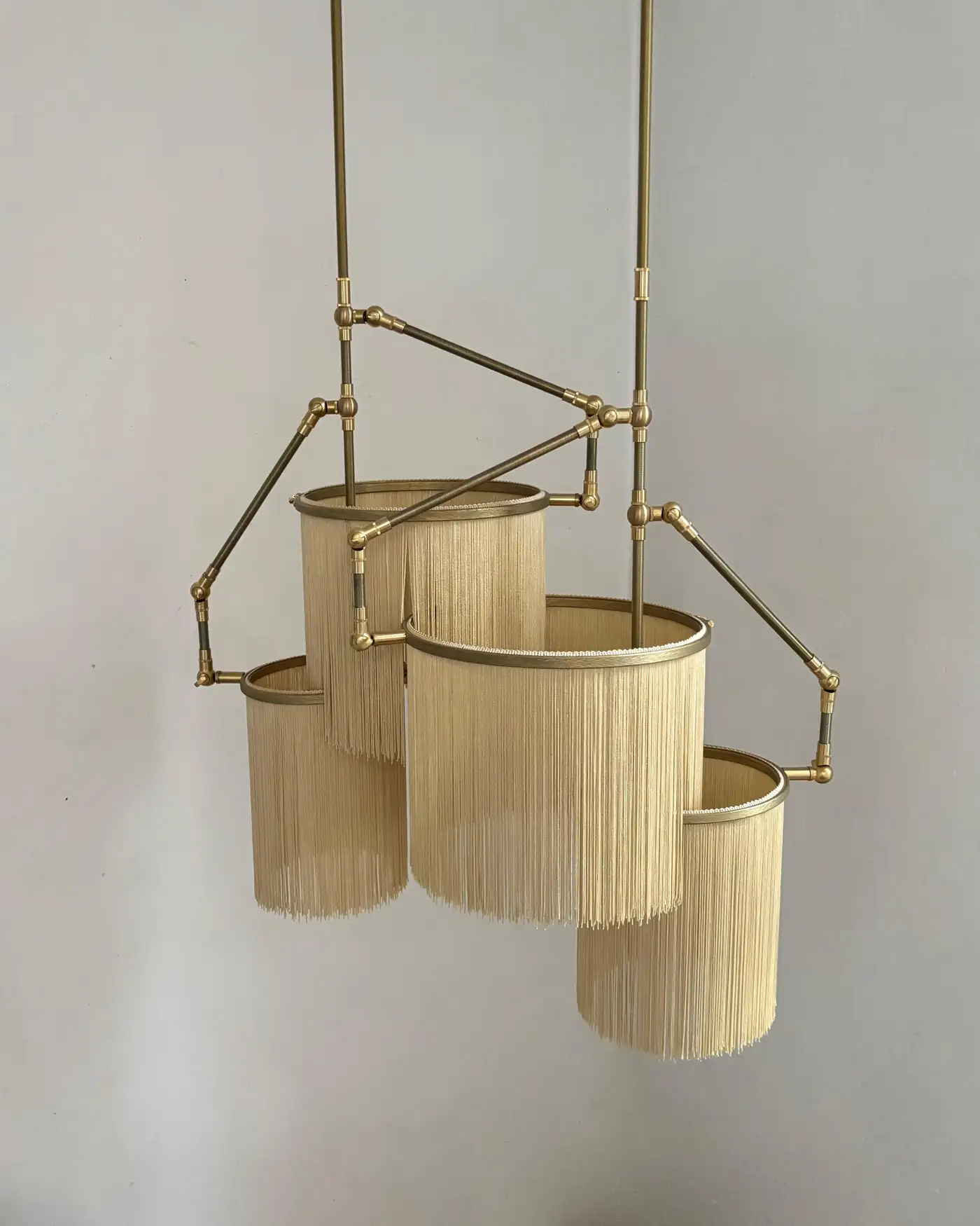No 31 F Beige Gold Pendant Lamp Sander Bottinga 7