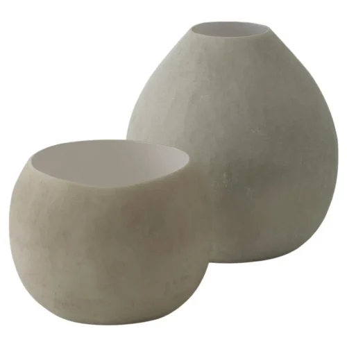 Pair of Bulbo Vases by Imperfettolab 1