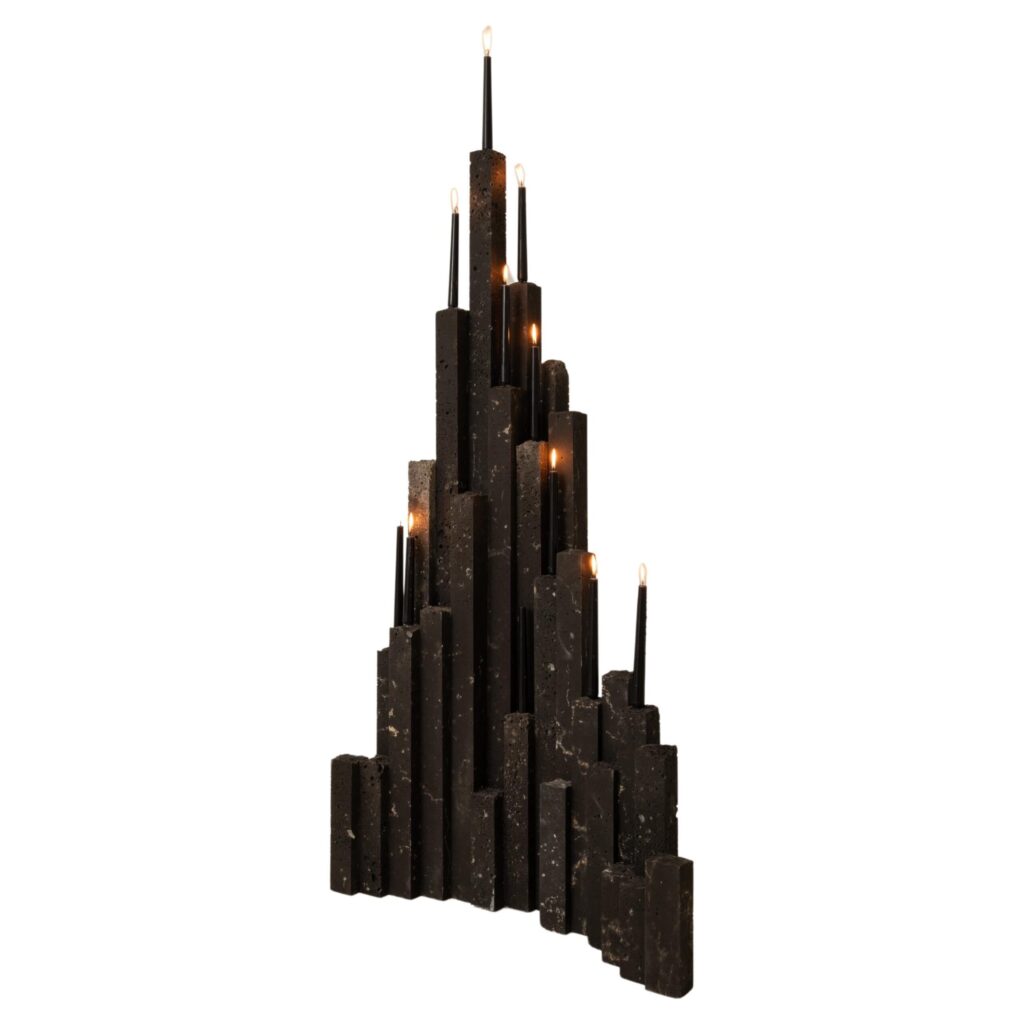 Ritus Cinco Candelabra by Andres Monnier 1