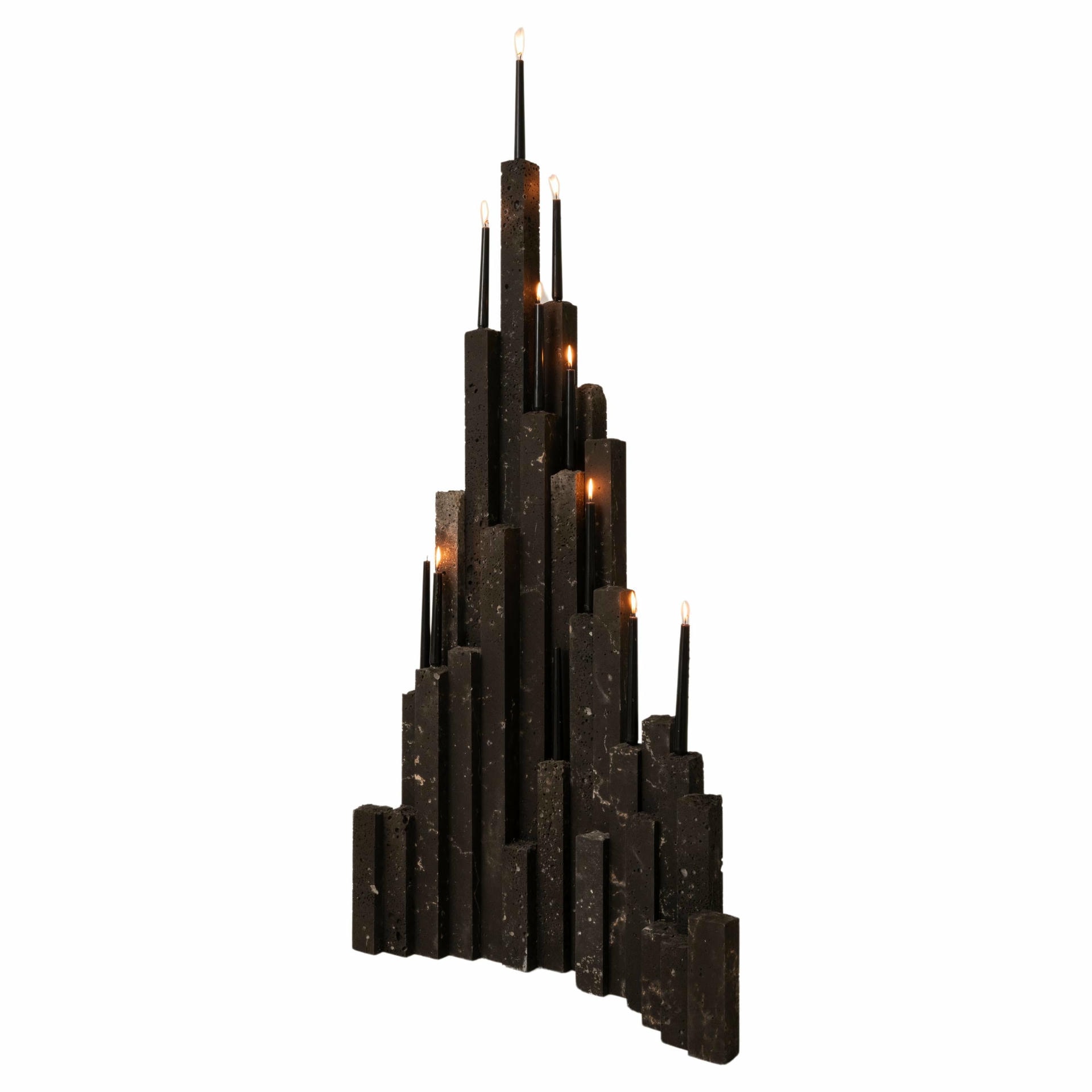 Ritus Cinco Candelabra by Andres Monnier