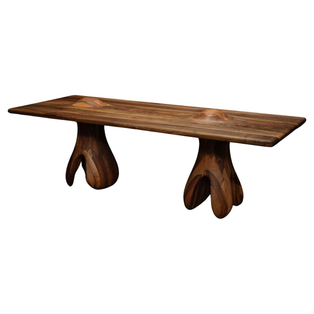TI01 Walnut Dining Table by Togigi 1