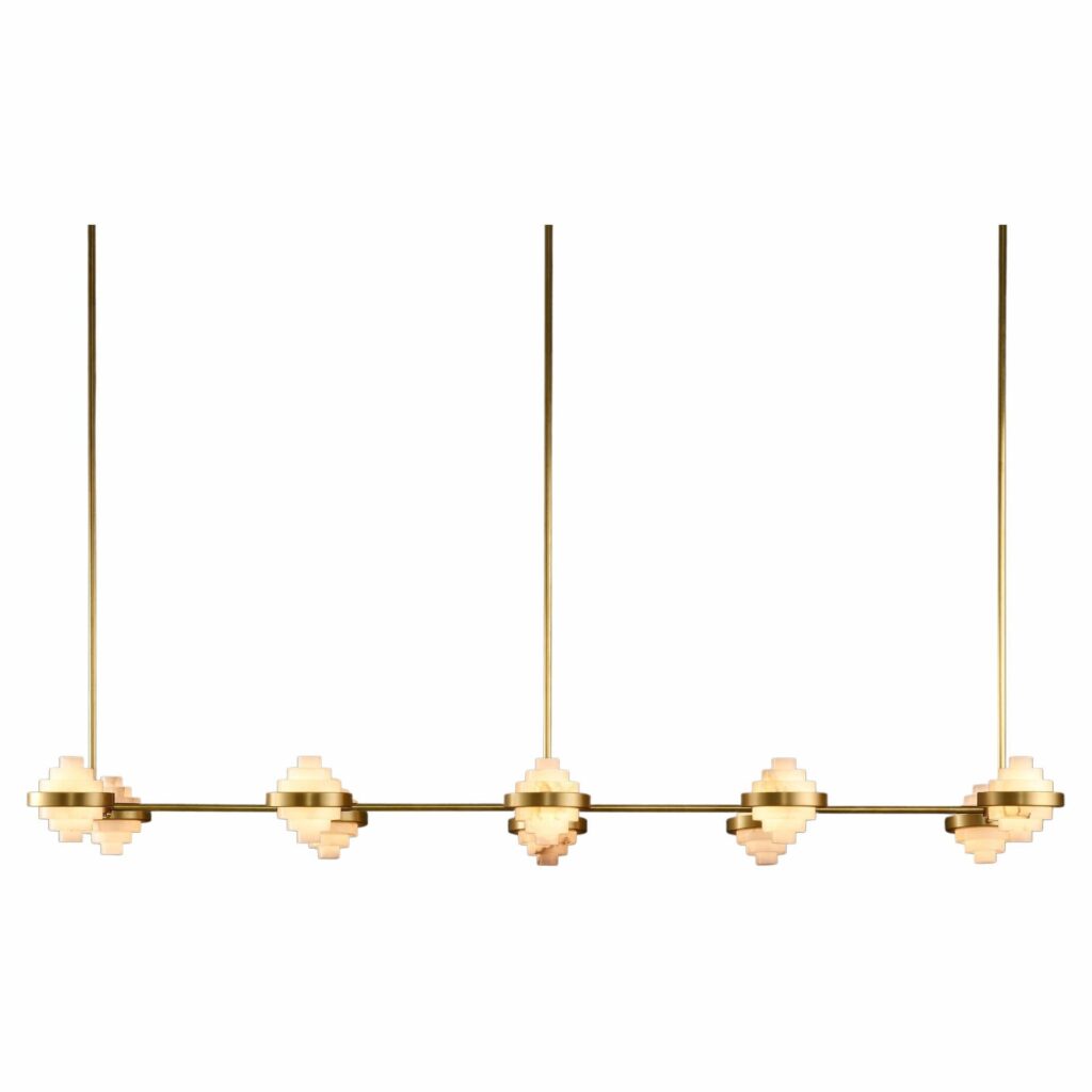 Iris Deca Linear Array Pendant Light by Christopher Boots