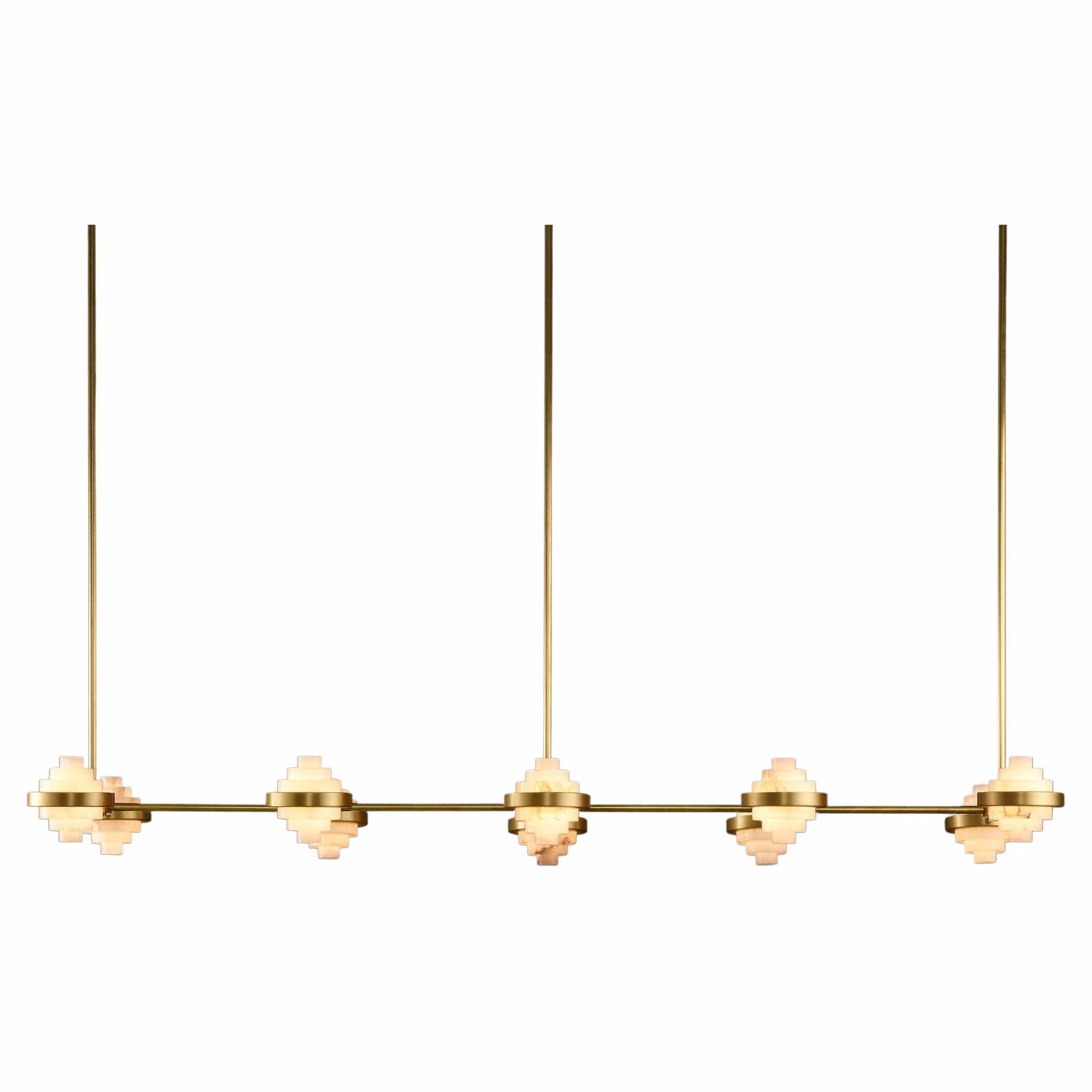 Iris Deca Linear Array Pendant Light by Christopher Boots