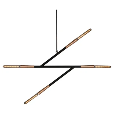 Simple Z Pendant Light by Christopher Boots