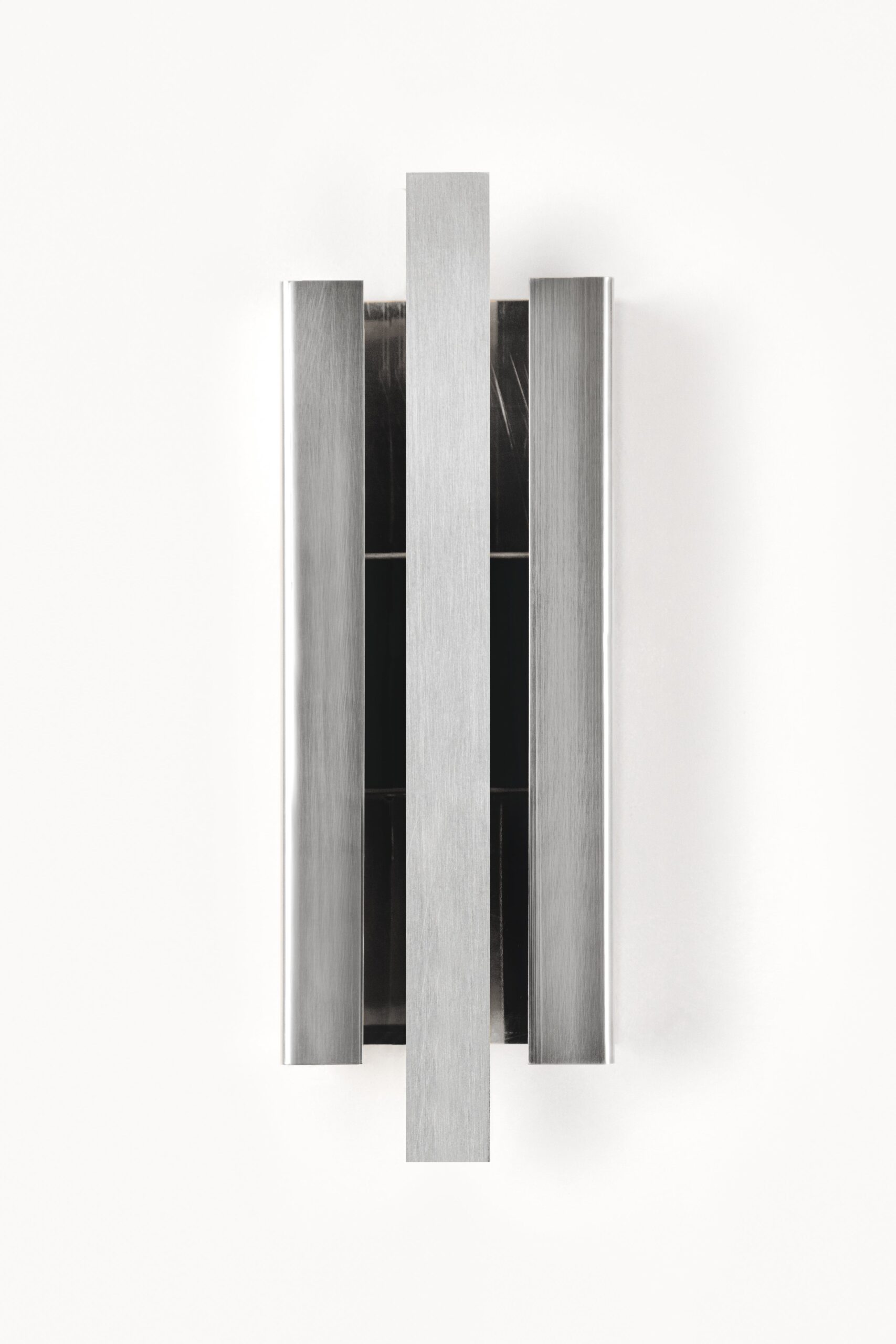 Contemporary Brushed Aluminium Silver Light Sculpture by Marie Jeunet 1