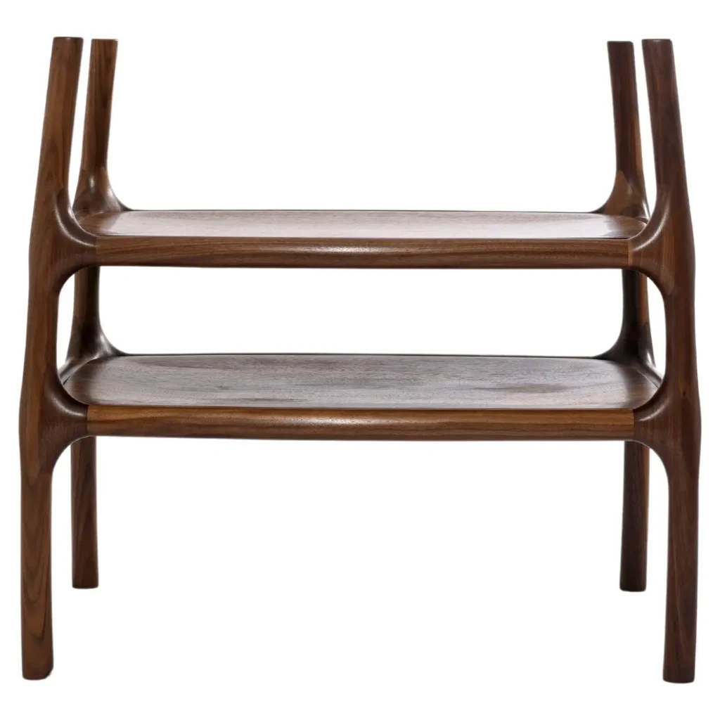 Oak Nicola Sculptural Table by Atelier Blouberg 1
