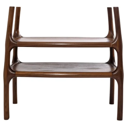 Oak Nicola Sculptural Table by Atelier Blouberg 1