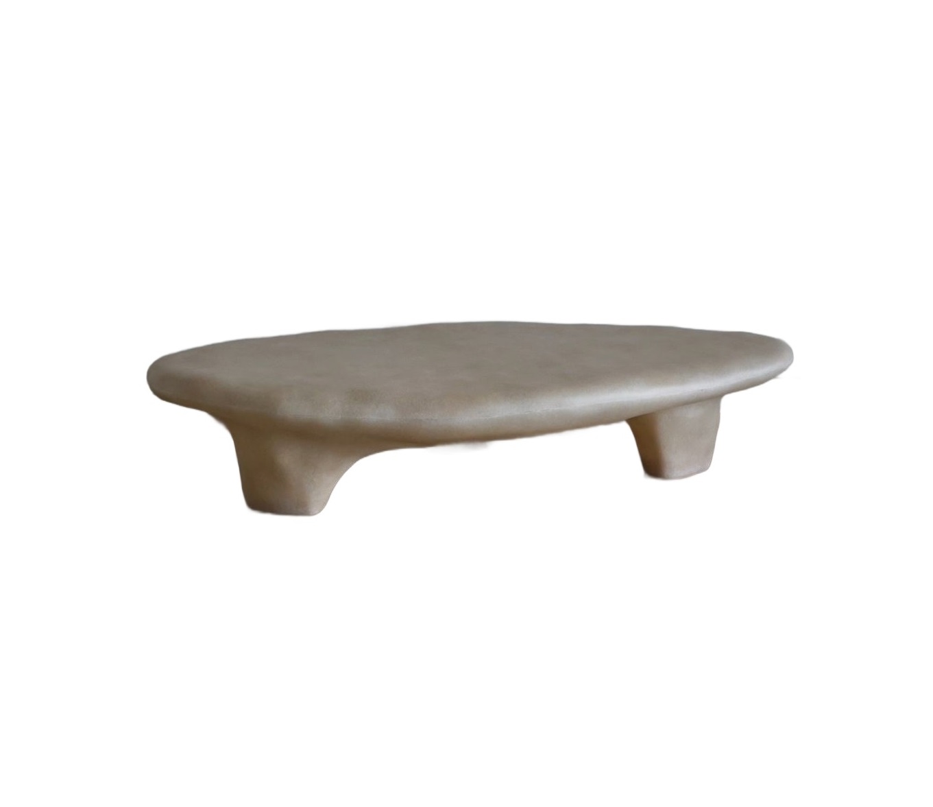 Small White Tripod Coffee Table by kar 1