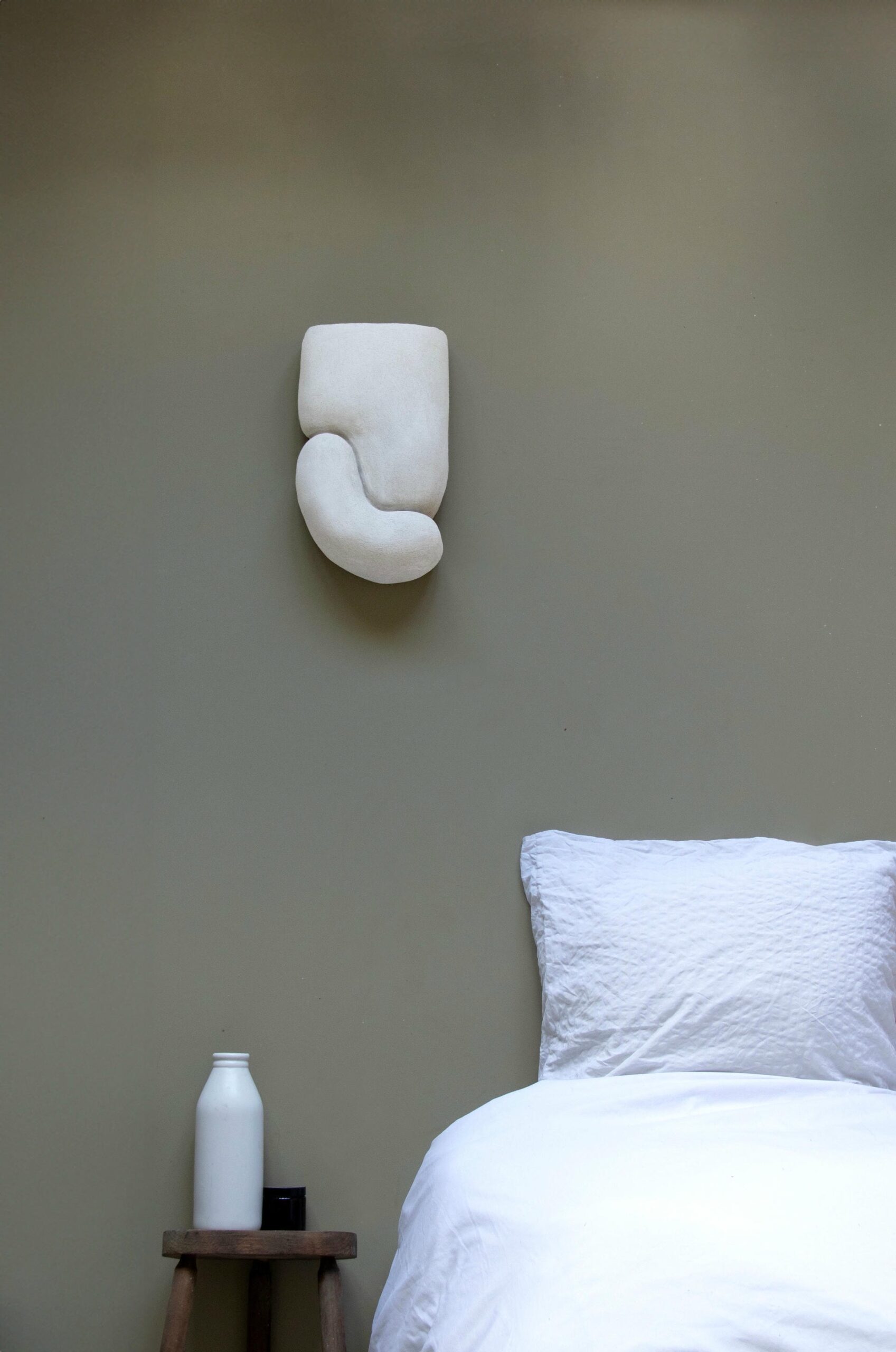 Unique Stoneware Bird Wall Light 02 by Alice Lahana Studio 5
