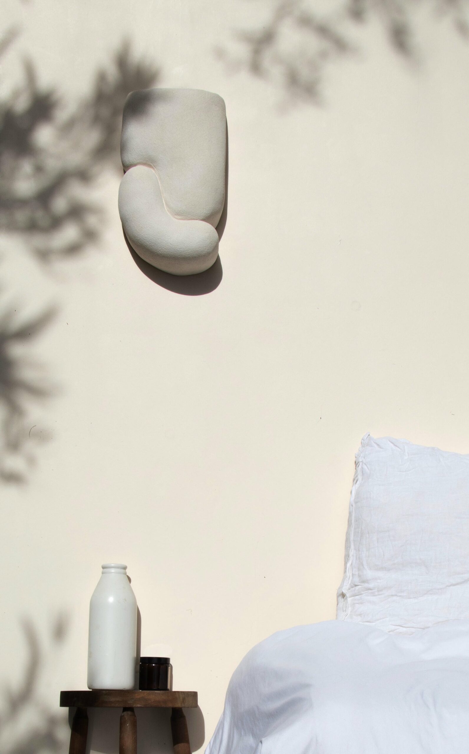 Unique Stoneware Bird Wall Light 02 by Alice Lahana Studio 9