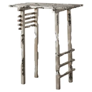 Eroded Side Table by Michael Gittings