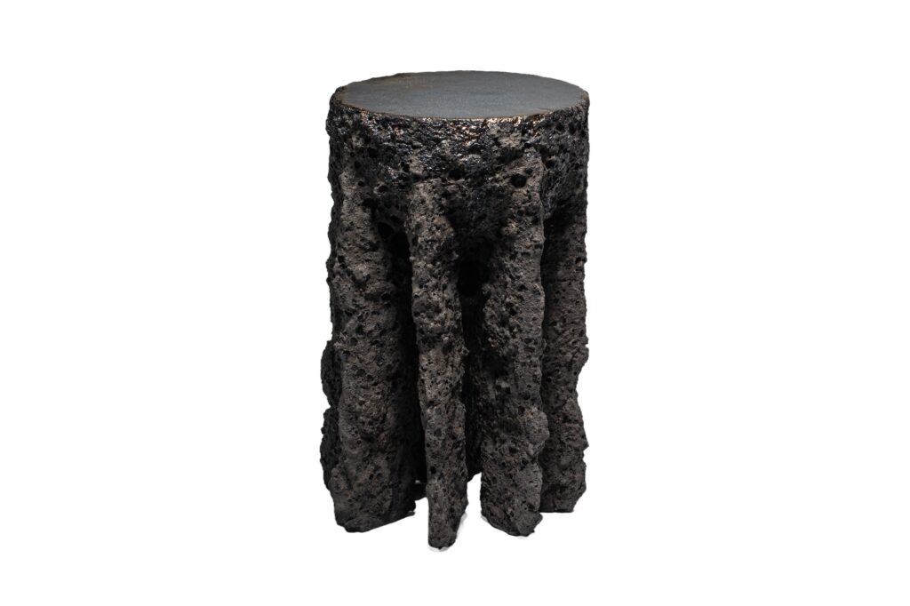 Handcrafted from Earth’s Origins Organic Form, Clay Side Table by Niclas Wolf 1 1