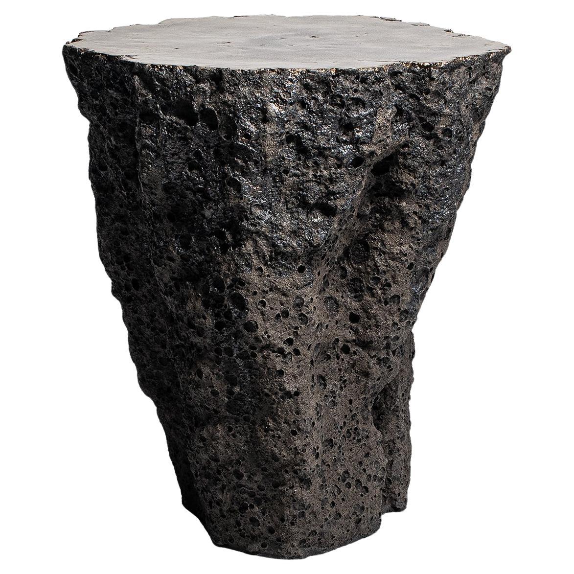 Handcrafted from Earth’s Origins Organic Form, Clay Side Table by Niclas Wolf 1