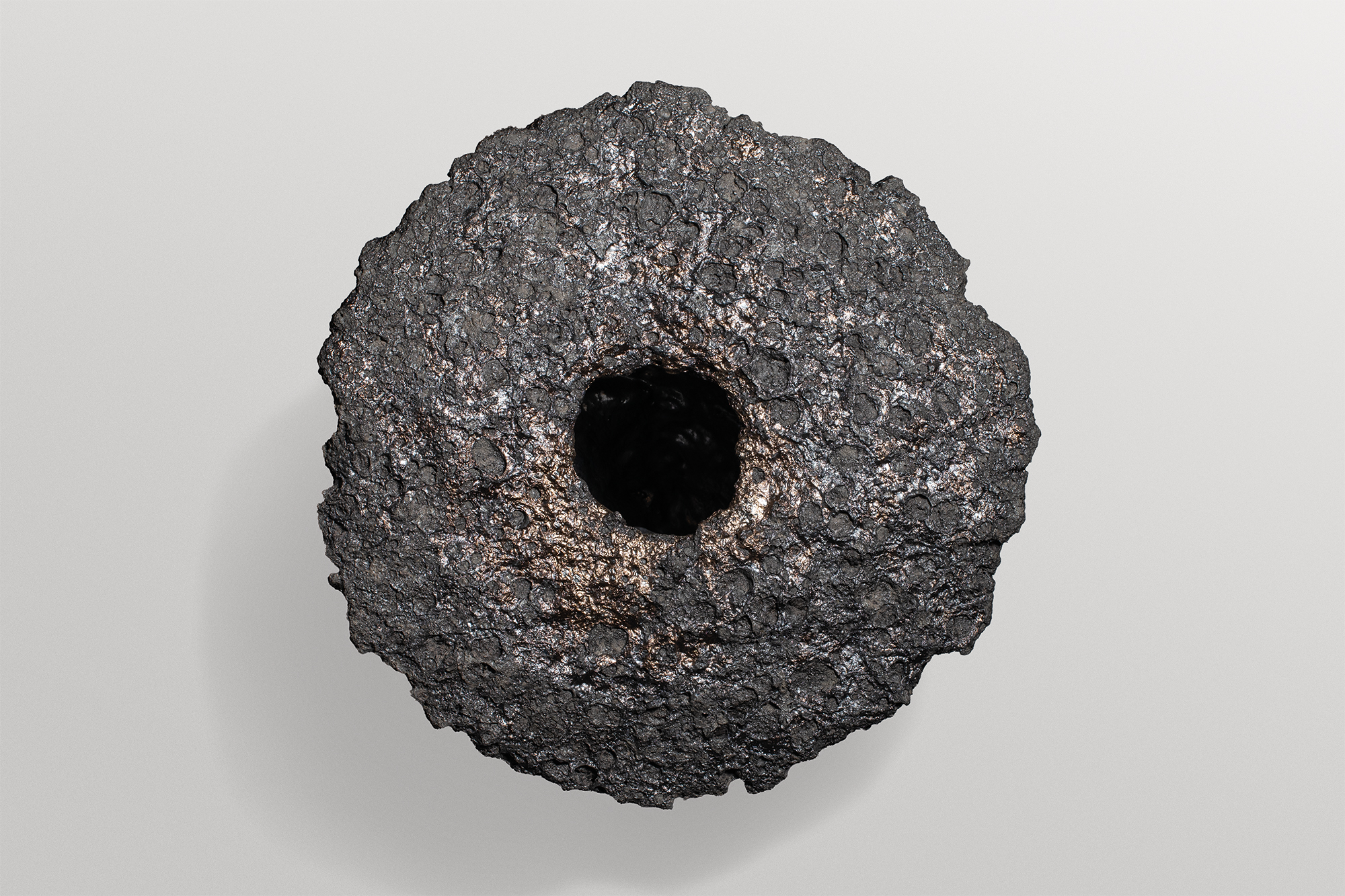 Inspired from Earth’s Origins, Organic Form Clay Sculptural Vase by Niclas Wolf 2