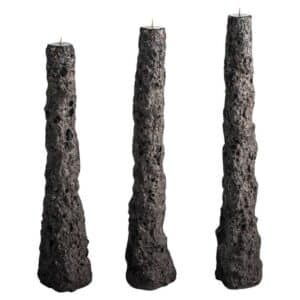 Set Of 3 Geoprimitive 132 Candlesticks by Niclas Wolf