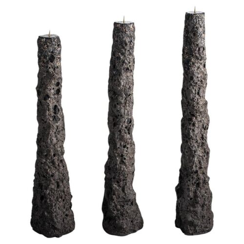 Set Of 3 Geoprimitive 132 Candlesticks by Niclas Wolf 1