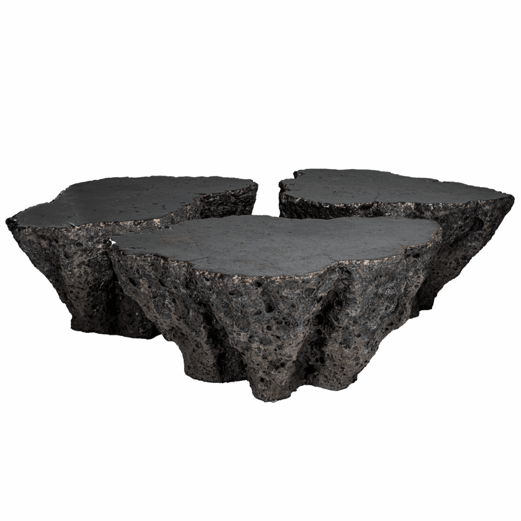 Set Of 3 Geoprimitive 137 Coffee Tables by Niclas Wolf 1