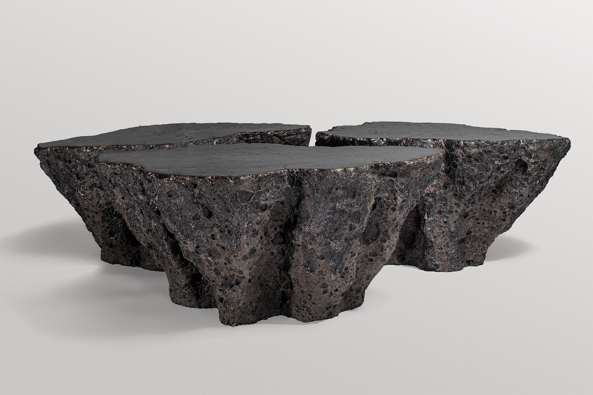 Set Of 3 Geoprimitive 137 Coffee Tables by Niclas Wolf 8